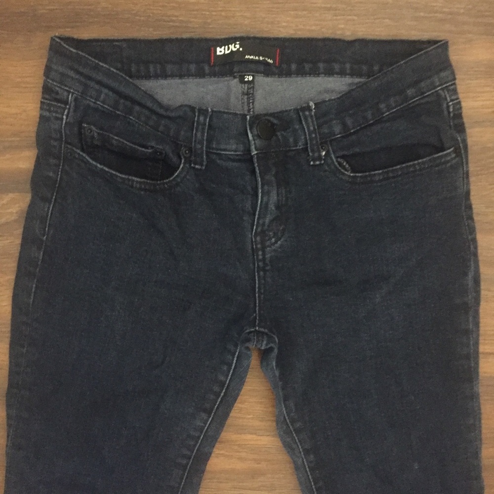 SOLD BDG Ankle Skinny Jeans -Washed Black